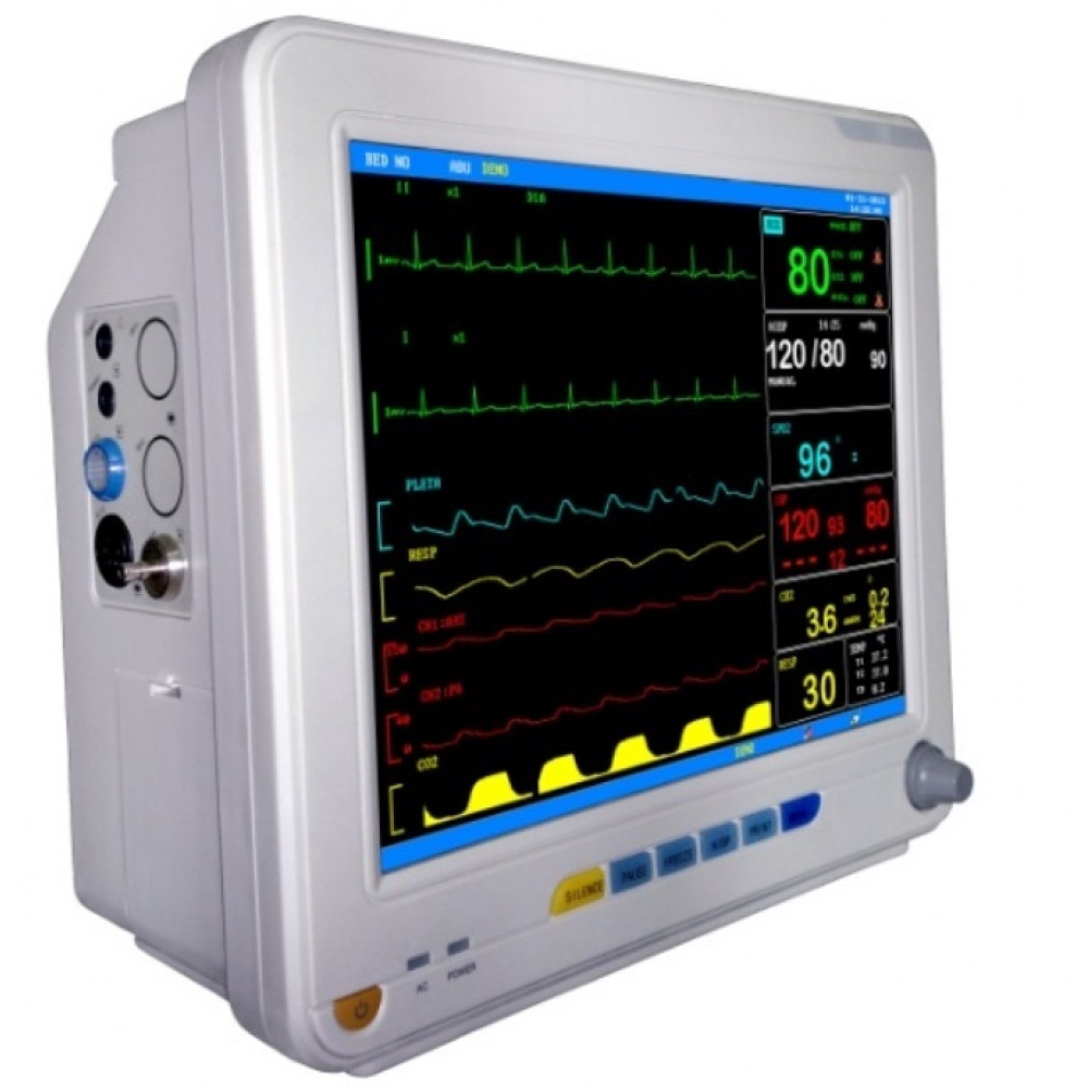 Система моніторингу фізіол. показників (ЕКГ, ЧД, ЧСС, пульсоксиметрія) KM9000C